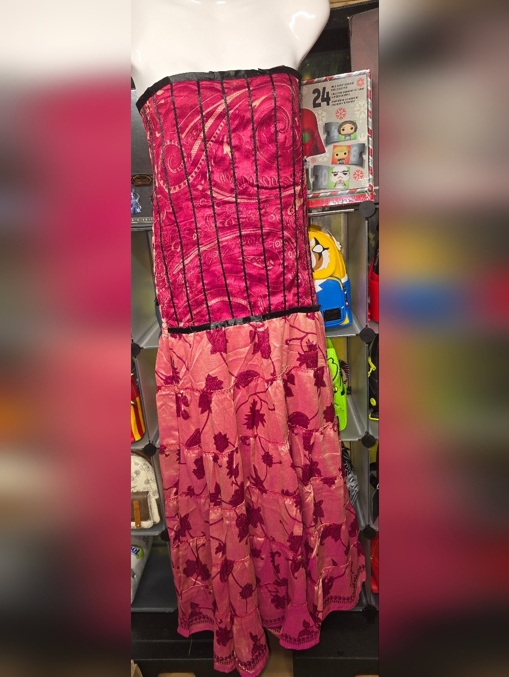 Junglee Billee Strapless Dress. Free Size